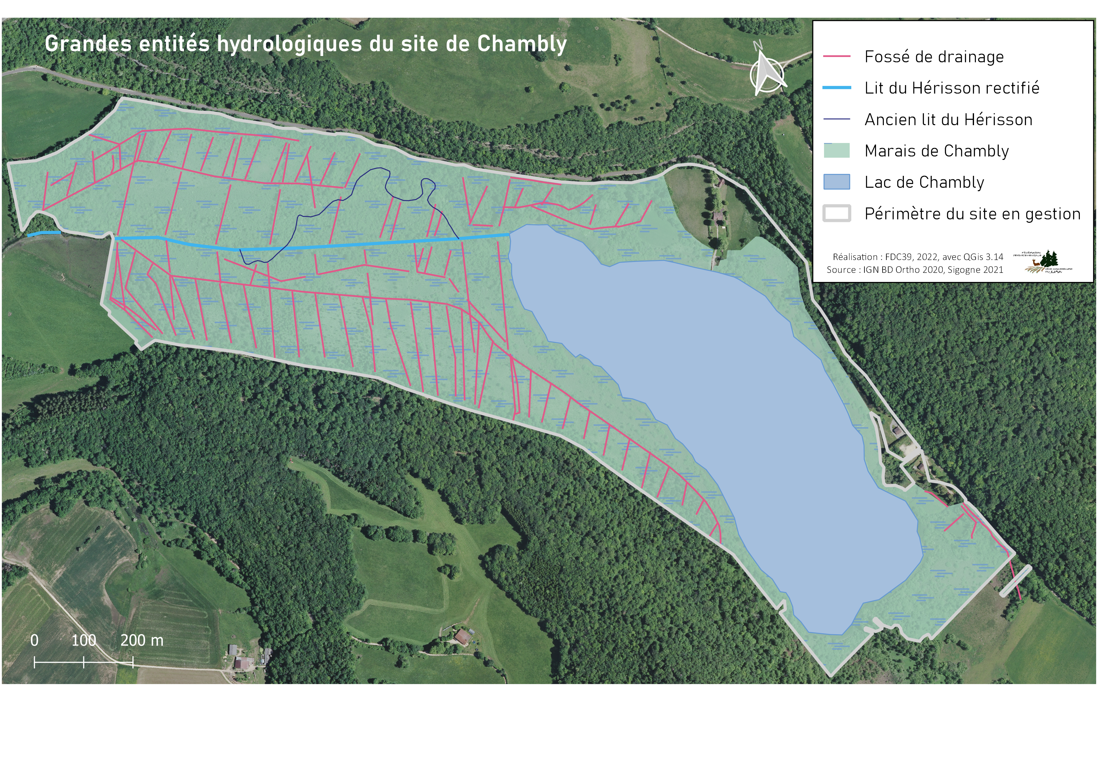 Les entités hydro de chambly